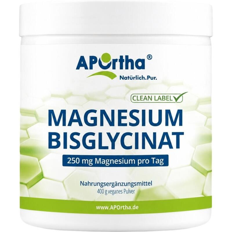 MAGNESIUM BISGLYCINAT veganes Pulver