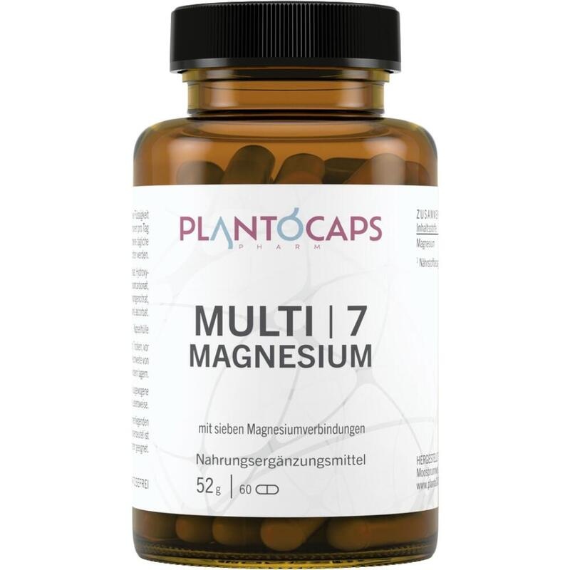 PLANTOCAPS Multi 7 Magnesium Kapseln